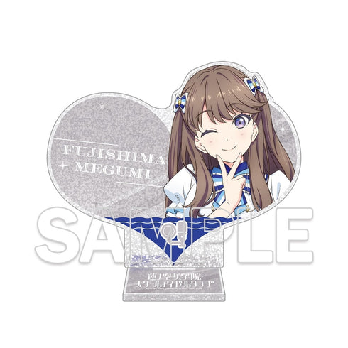 『ラブライブ!蓮ノ空女学院スクールアイドルクラブ』ハート型ラメ入りアクリルスタンド Ver.365Days 藤島 慈